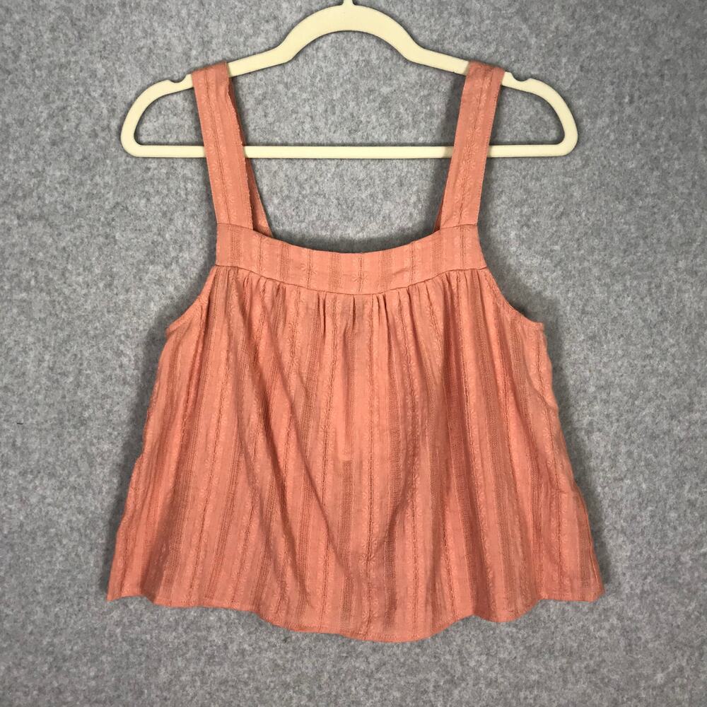 Splendid Top Womens XS Coral Tank Blouse‎ Flowy Twee Coastal Rodeo Fairy Cottage